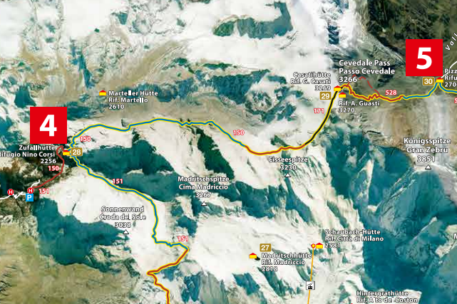 Planung & Koordinierung Streukarte Ortler Höhenweg & Marmorrundweg